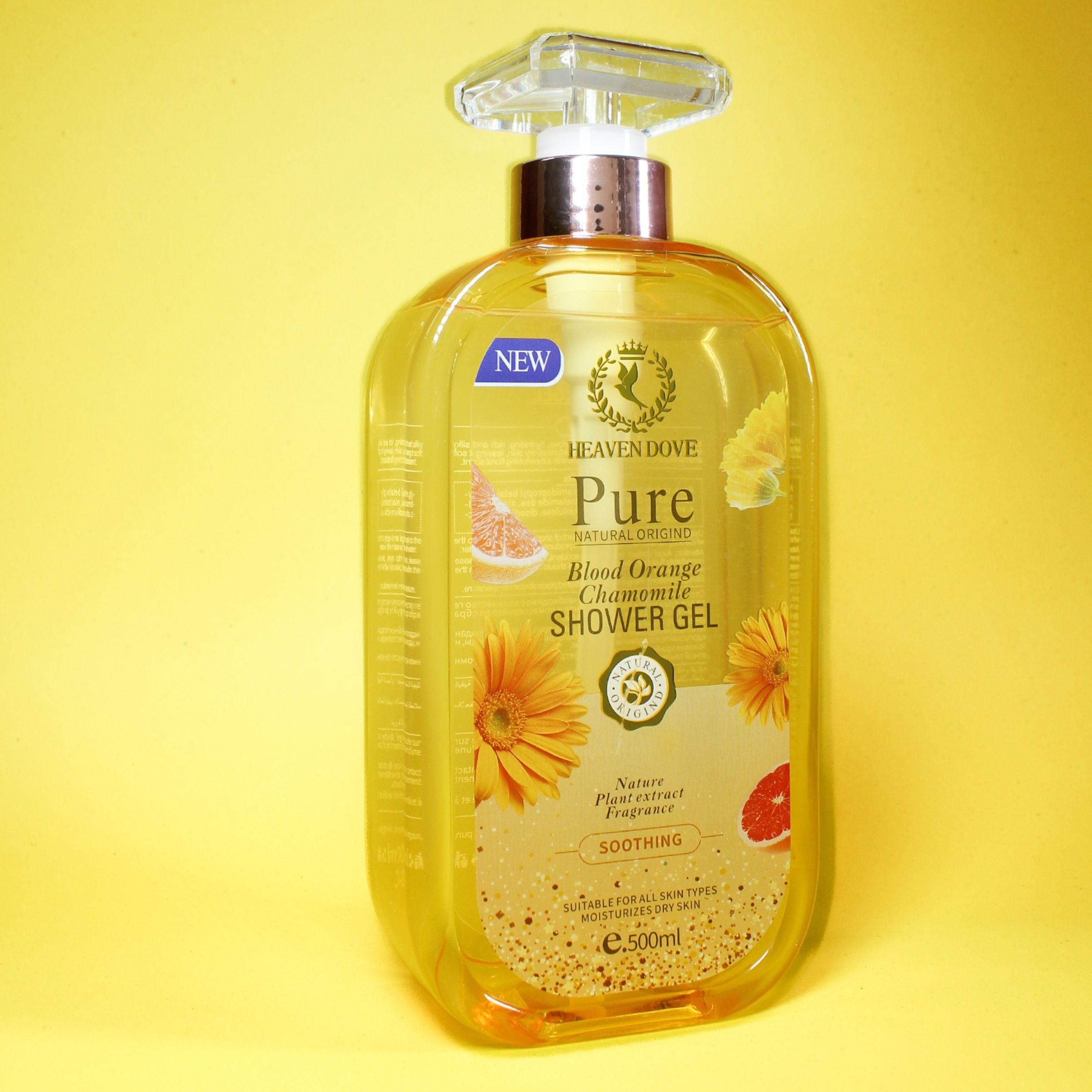 HEAVEN DOVE Pure Orange & Chemomile Body Wash Shower Gel